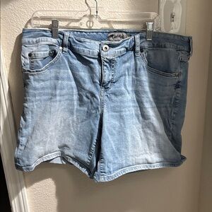 Torrid Light Blue Denim Shorts 18